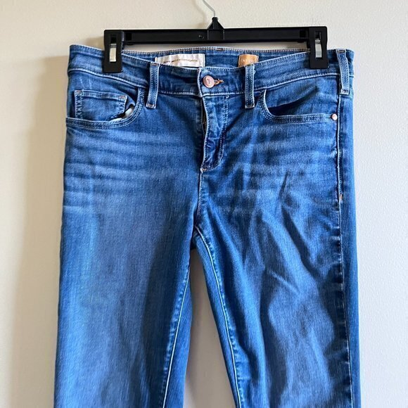 Anthropologie Pilcro and the Letterpress Women's Ankle Skinny Jeans Blue Size 29 - Picture 2 of 10